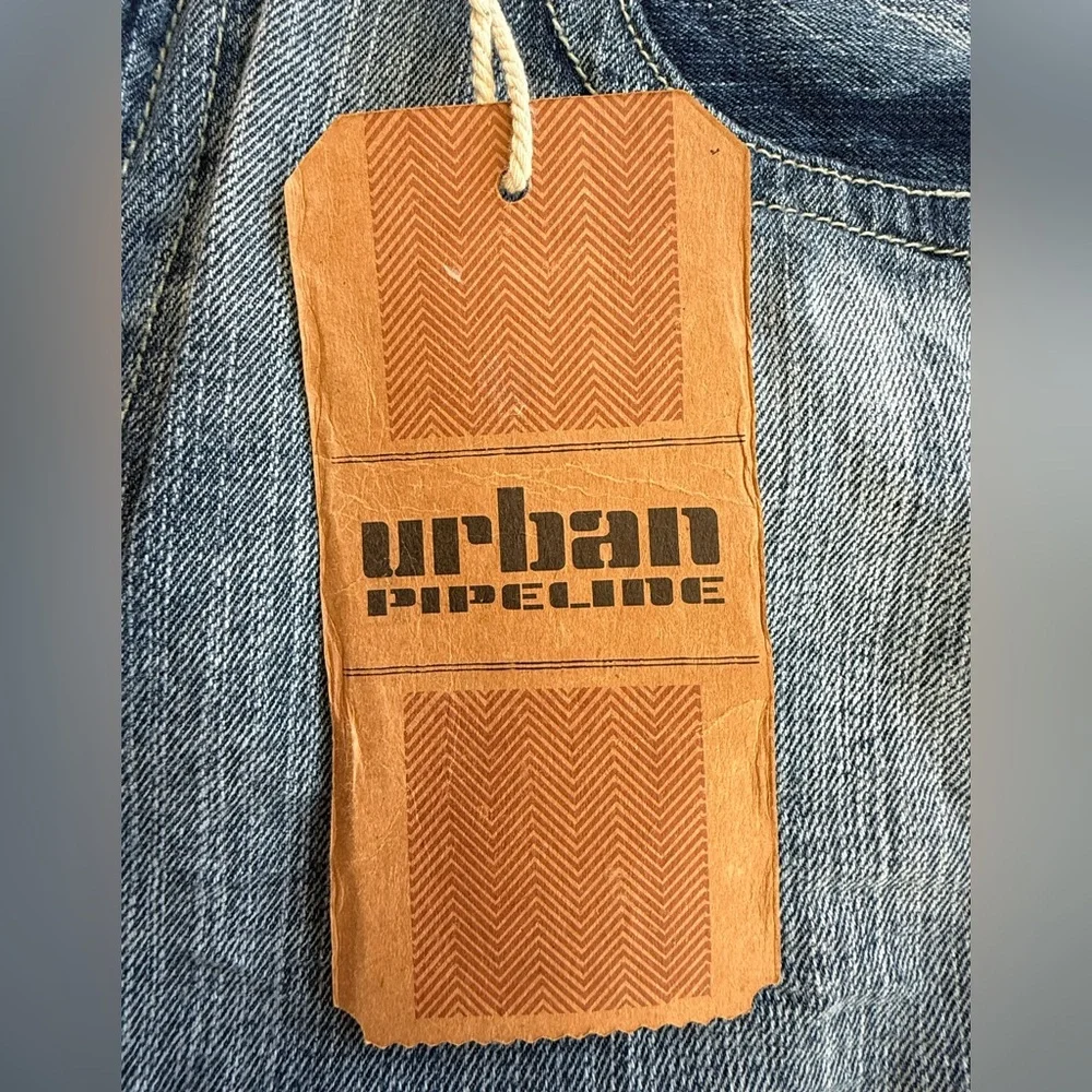 Urban Pipeline Light Blue Men's Jeans - Picture 4 of 8
